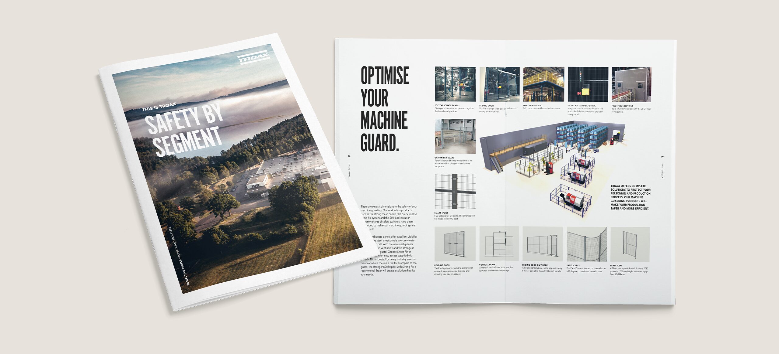 Industrial brochure design